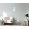 thumbnail image 6 of -7W 1 Led Pendant-7.75 Inches Wide By 10.75 Inches High-Gray/Polished Chrome Finish    -Traditional Installation Et2 Lighting E25036-Gypc, 6 of 10