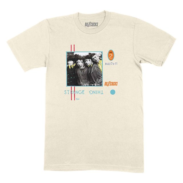 Buzzcocks Adult Strange Thing T-Shirt