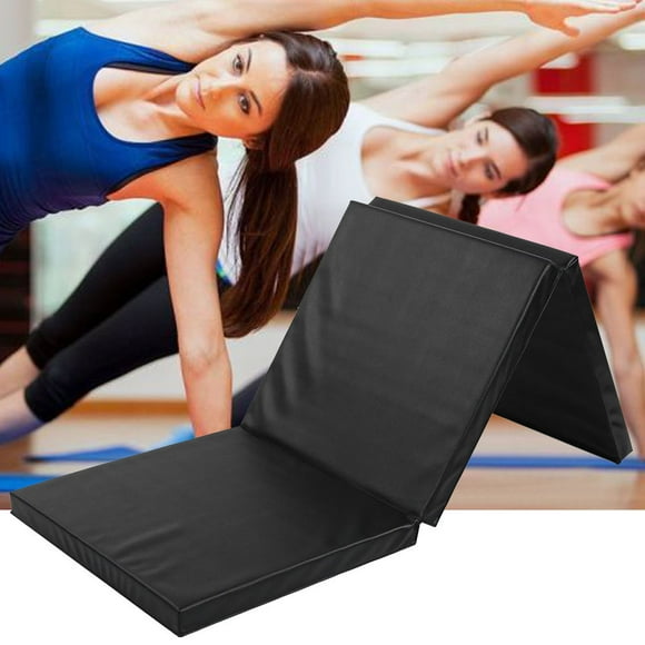 High-Density Compact Sizes Folding Gymnastics Mat, Fitness Mat, Gymnastics Mat, Physical Therapy for Floor Exercises Gymnastics Yoga