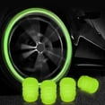 thumbnail image 4 of Amacok 1Pack Tire Valve Stem Cap, Universal Fluorescent Valve Caps, Corrosion Resistant Leakproof Tire Air Cap Set, Wheel Stem Tyre Air Valve Dustproof Cap for Cars, Suv, Trucks, Motorcycles, 4 of 4