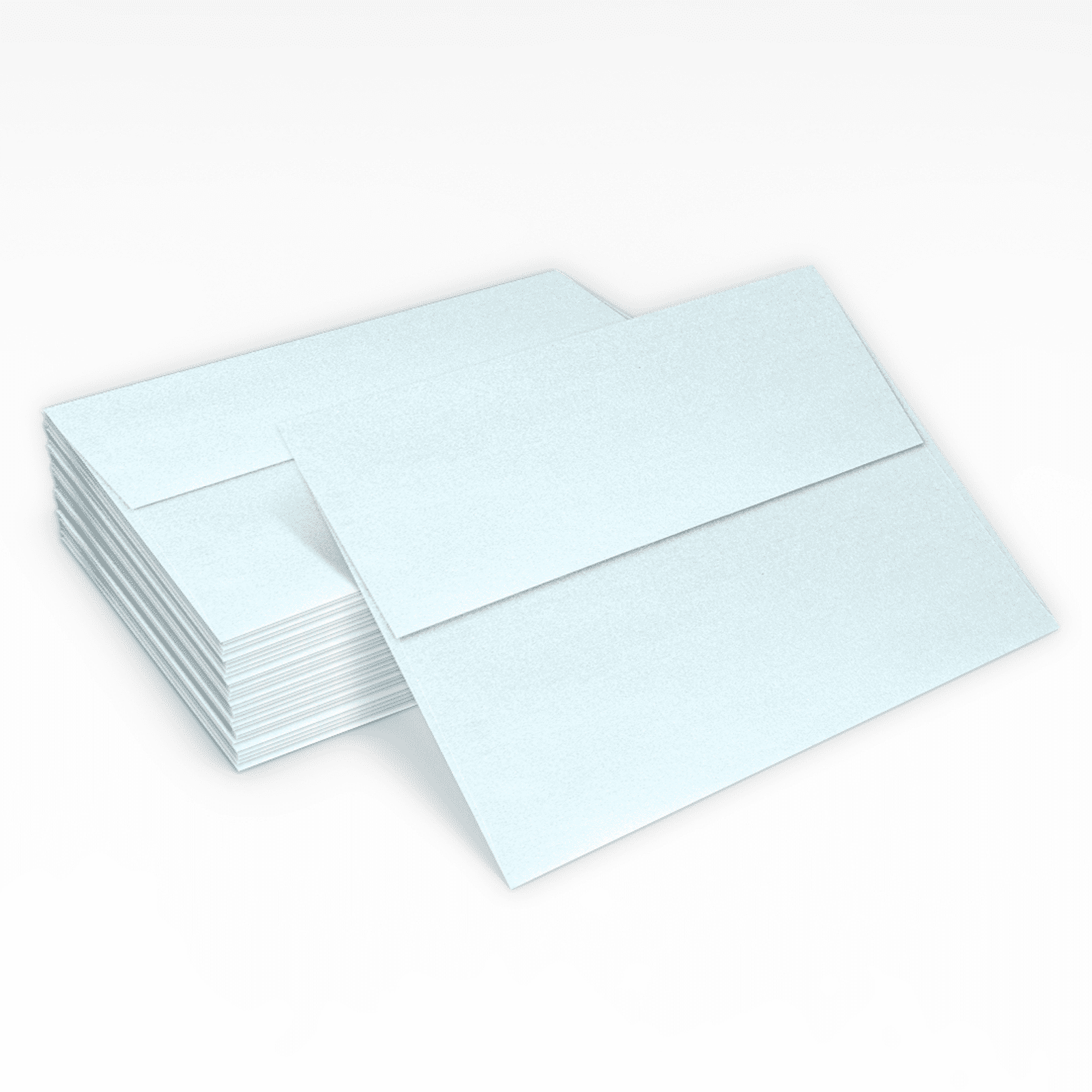 LUXPaper A7 Invitation Envelopes, 5 1/4 x 7 1/4, Aquamarine Metallic, 1000/Pack