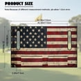 thumbnail image 7 of Uorisanigo Golf Cart Seat Cover for 2 Person Seats, Retro American Flag Golf Club Car Accessories, Non-Slip Golf Cart Seat Towel Blanket with 4 Pockets, for Golf Lovers, 7 of 7
