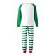 thumbnail image 4 of Conjunto de pijama navideño a juego para toda la familia de Fiomva, pijama navideño con diseño de árbol de Papá Noel para parejas y niños., 4 of 8