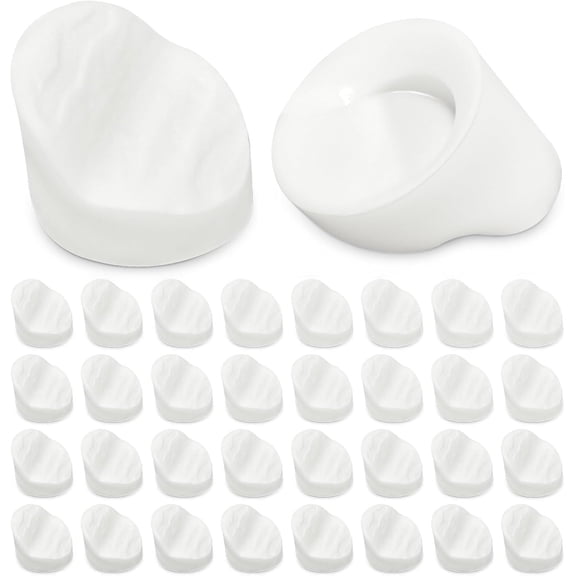 50PCS Entry Door Plugs, Door Frame Plugs Diameter 5/16" x 1/4", Door Window Screw Hole Plugs Compatible with ODL/Western Reflection Frame, White$$Hardware