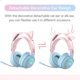 thumbnail image 5 of LED Lindo Bluetooth-compatible 5.3 Auriculares Gaming Auriculares Estéreo, 5 of 12