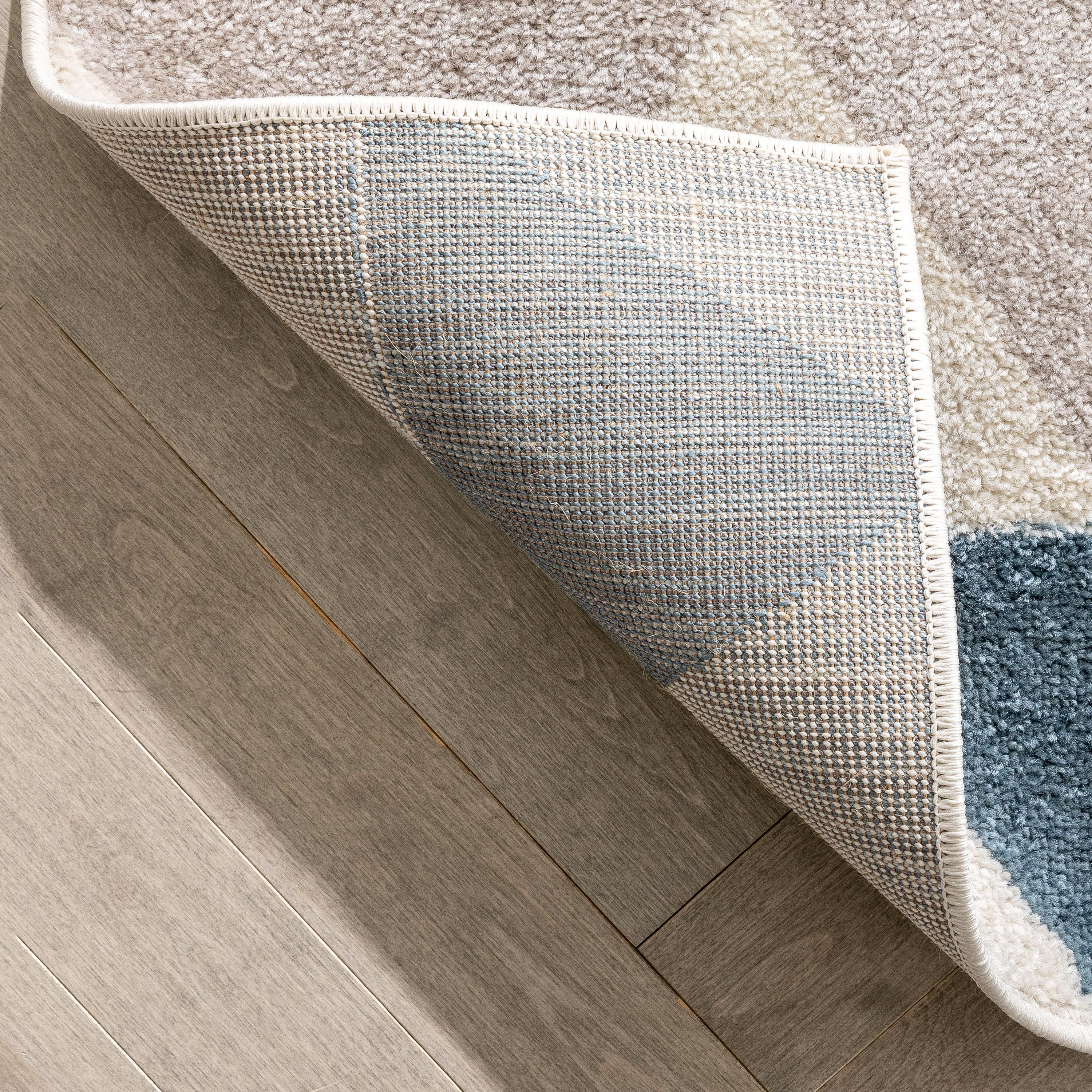 Well Woven Mystic Nova Contemporary Geometric Ivory 7'10" x 9'10" Area Rug