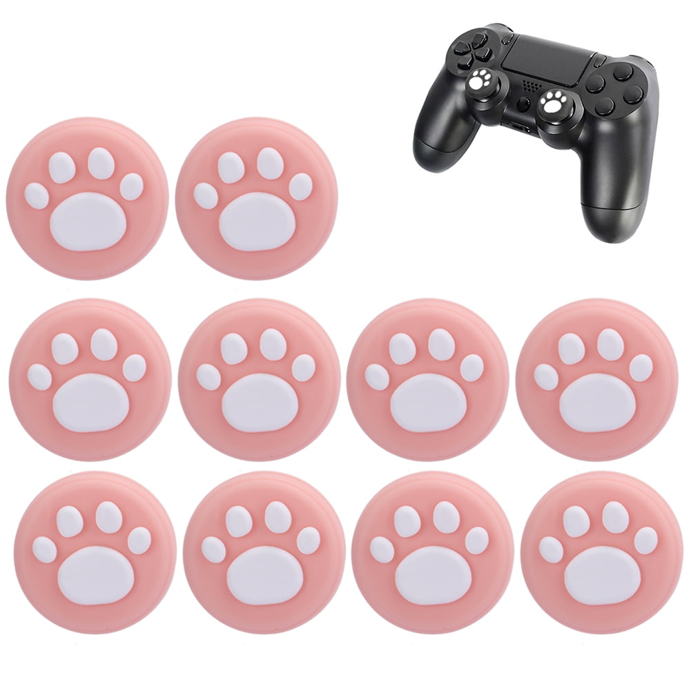 Cat Paw Thumb Grips Cover Joystick Rocker Silicone Universal for Switch ...