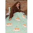 thumbnail image 5 of Yibo Hamster Blanket Flannel Soft and Comfortable Anti-static Bed Sofa Blanket, 5 of 7