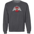 thumbnail image 6 of I am a Child of God Men Crewneck Pullover Sweatshirt, 6 of 10