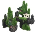 thumbnail image 1 of Fish Tank Decoration Accessories Moss Tree House Cave for Little Fish Vividly, 1 of 10