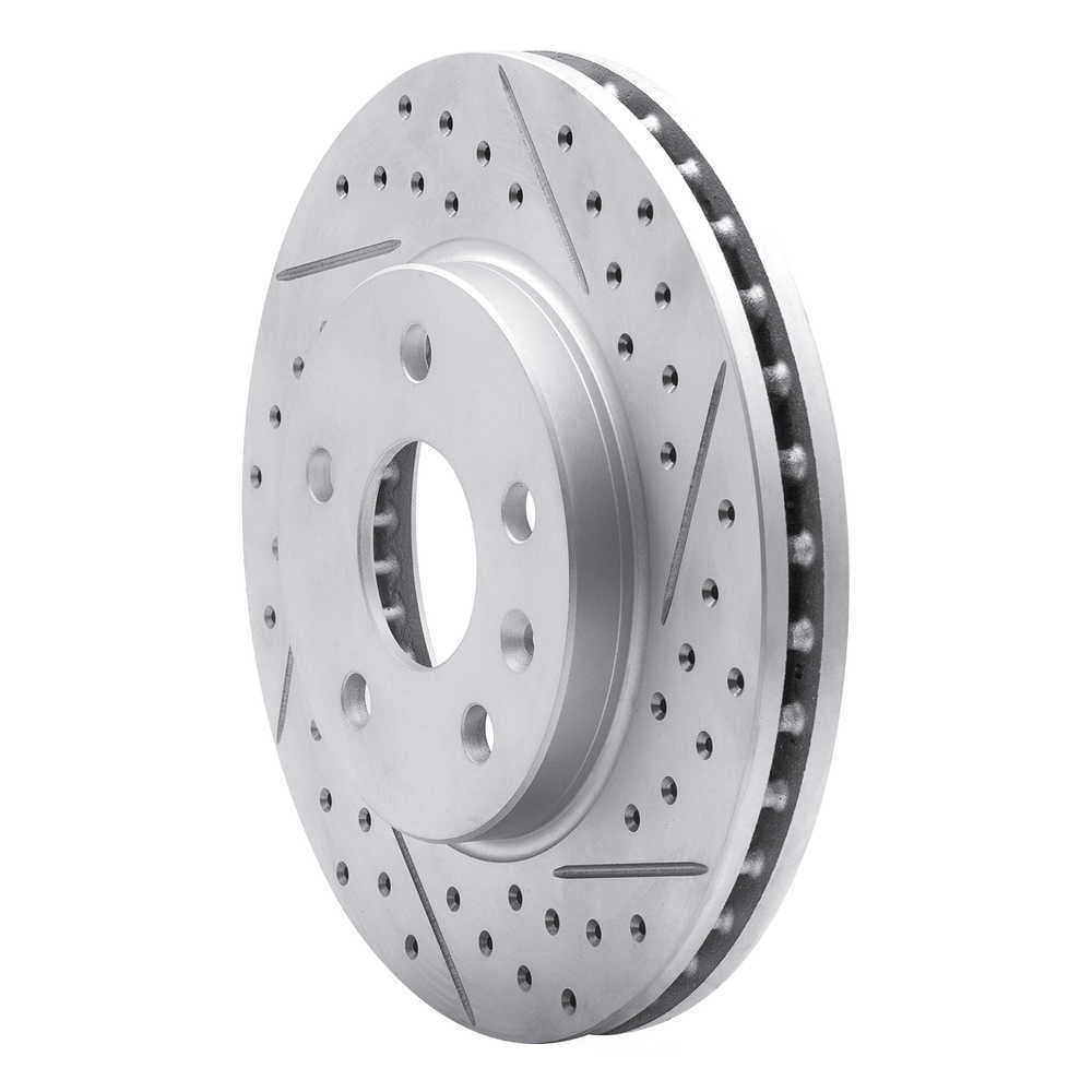Dynamic Friction Company 830-45014R DFC Geoperformance Rotor - Drilled and Slotted