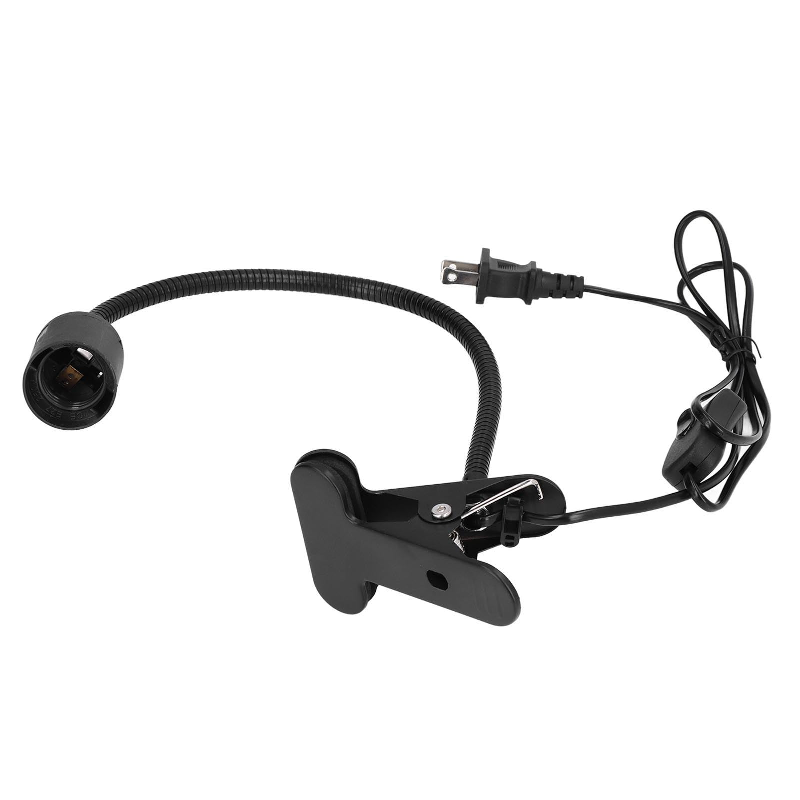 Clip Lamp Holder, 100240V Table Lamp Holder E27/E26 For Bedroom For
