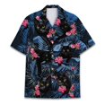 thumbnail image 4 of Camisas hawaianas con estampado 3D de animales divertidos para hombres y mujeres, camisa informal de manga corta con botones y corte relajado para playa, camiseta para hombre, 4 of 4