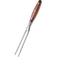 thumbnail image 1 of IMEEA 11.5 Inch Meat Fork Stainless Steel Carving Fork with Wooden Handle Two Prong Fork Meat Cooking Fork Barbecue Fork for Chicken Turkey Beef, 1 of 5
