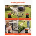thumbnail image 3 of convenient Cordless Pressure Washer, 2.64 Gal Tank, Foldable, 109 PSI, 3 Nozzles + 2 Brushes, 78.7" Hose, for Bike/Patio/Camping, 3 of 7