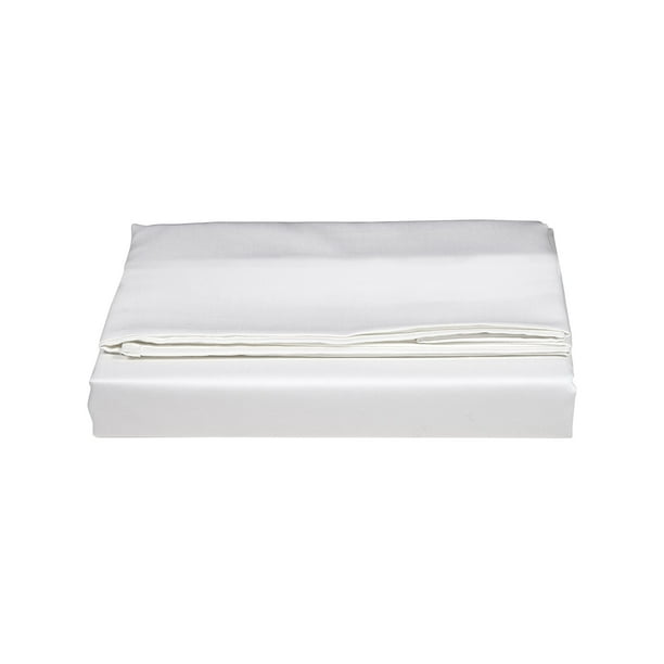 100 Organic Cotton Sateen Wrinkle Resistant Flat Sheets