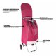 thumbnail image 3 of Carrito para Mandado Compras Resistente Plegable y Multiusos vino, 3 of 7