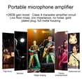 thumbnail image 4 of Preamplifier In-line Microphone Pream Low Noise Gain Amplifier XLR Connection Port for Dynamic Microphone Stage Performance Karaoke Entertainment Live Broadcast Plug and Play Mic, 4 of 7