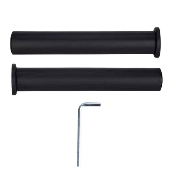 2 uds manguito adaptador de barra de pesas con llave en forma de L adaptador de barra de 1 pulgada a 2 pulgadas portátil antideslizante extraíble para Cabeza plana de 50 mm x 300 mm shamjiam manguito adaptador