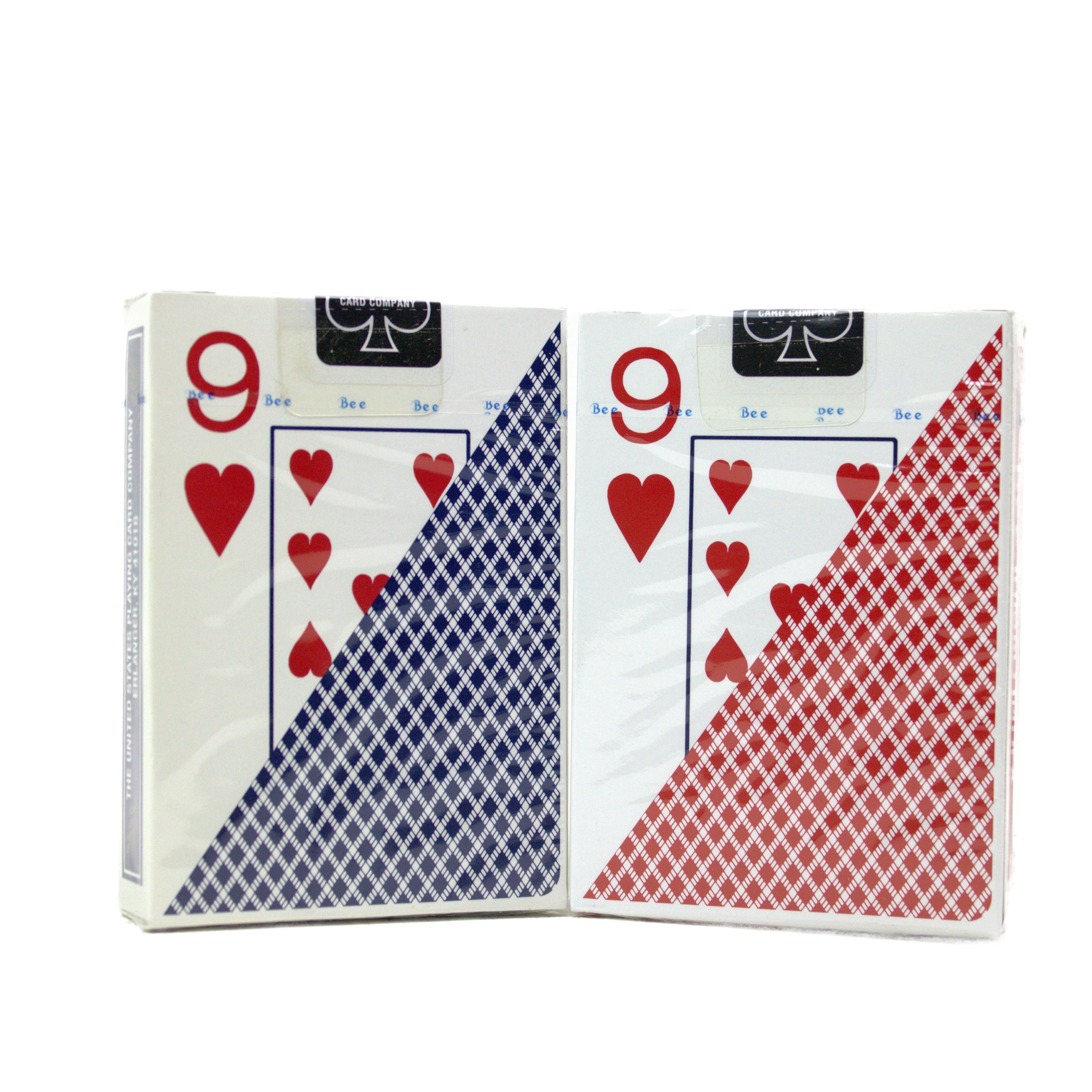 Bee Jumbo Index Playing Cards, Standard Size, Diamond Back Design