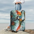 thumbnail image 5 of Cauagu Colorful Birds Pine Branch Print Travel Luggage Cover,Travel Dust-proof Suitcase Cover Softside Suitcase Protector for 18-32inch,Not Included Suitcase, 5 of 8