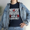 thumbnail image 7 of Never Underestimate An Old Man With A Black Belt Shirt, Karate Tee -ID: 663, 7 of 7