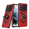 thumbnail image 1 of Cass Creations Case Compatible for Samsung Galaxy S21+ Plus 5G (6.7 inch), Advanced Armor Dual Layer Hybrid Shock Proof Bumper Protective Phone Cover - Red, 1 of 5