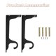 thumbnail image 3 of MERRYHAPY Soporte De Repisa Negro Con Para Y Para Almacenamiento Y Orden En Hogar, 3 of 8