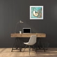 thumbnail image 3 of Wright, Sydney 12x12 White Modern Wood Framed Museum Art Print Titled - Nautilus, 3 of 4