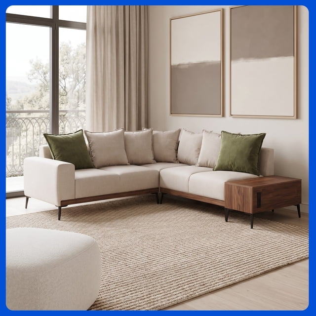 Sala Esquinera Easy Living Tulum Beige