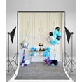 thumbnail image 3 of ABPHOTO Polyester 5x7ft Cake Smash Backdrop Boy 1st Birthday Backdrops for photography First Birthday Party Decorations Photo Background Studio Props, 3 of 4
