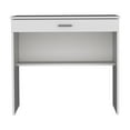 thumbnail image 2 of Compact Writing Desk with Drawer and Shelf - Modern Home Office Desk for Small Spaces, 2 of 7