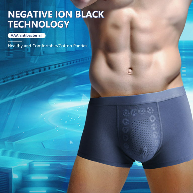 6 Pcs Energy-field Therapy Men's Underwear, Long Lasting Male Growth &  Hardening Delay & Slimming Underwear, Slimming Underwear