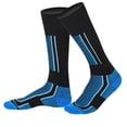 thumbnail image 1 of Btafrte Calcetines Térmicos para Calcetines Esquí para Esquiar Senderismo Snowboard (azul Negro), 1 of 9
