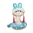 thumbnail image 3 of Juguete de peluche de serpiente para el Año Nuevo chino 2025, adorno de peluche, regalo, figura de serpiente Azul 35cm, 3 of 9