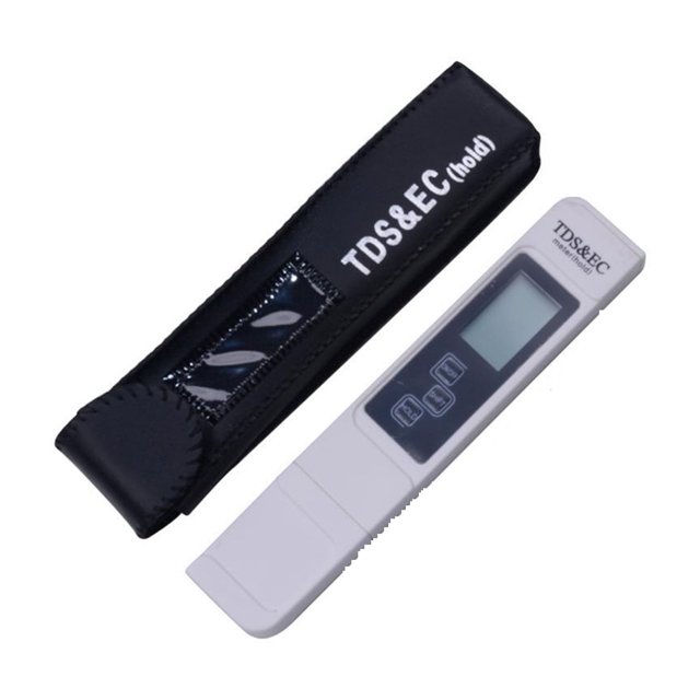 5 In 1 TDS/EC/ Salinity/S.G./Temperature Meter Portable Pen Type PH Meter Aquarium Swimming Pool Water Quality Tester