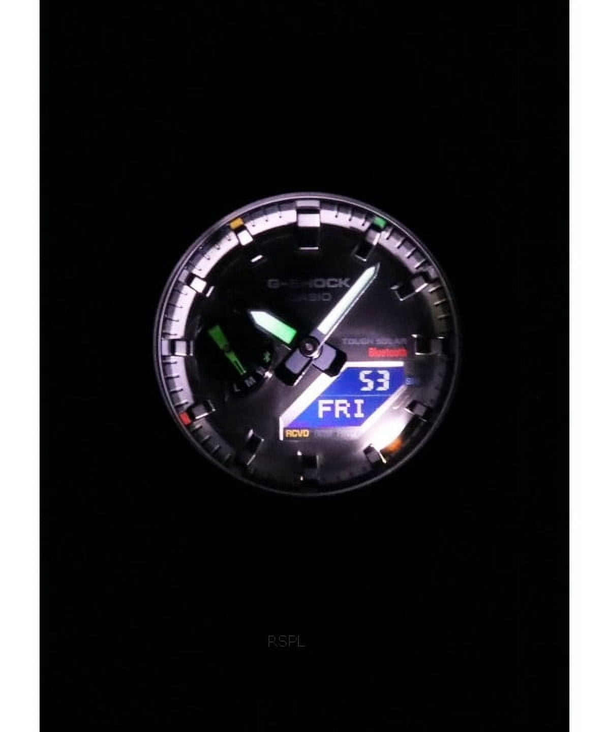 Casio G-Shock Mobile Link Analog Digital Black Dial Solar GA