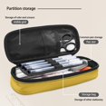 thumbnail image 6 of HUIACONG Yellow School Bus Backpack Set 4-IN-1 for 10-14 Years Boys Girls Lightweight Portable School Backpack Detachable Lunch Box Pencil Case Water Bottle Holder, 6 of 7