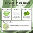 thumbnail image 3 of Mascarilla LAPCOS Aloe con gel de pepino y aloe, paquete de 5, 3 of 9