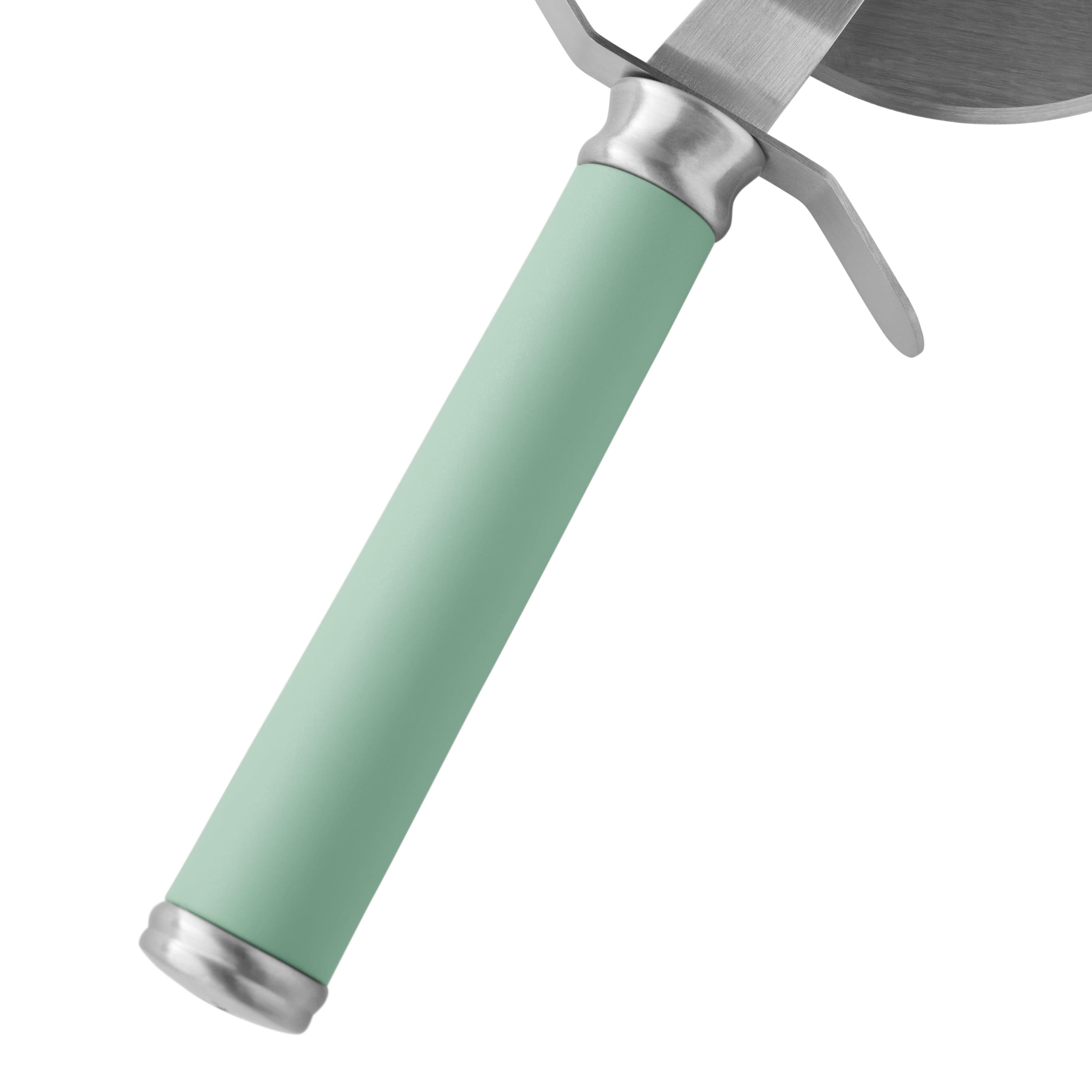 The Pioneer Woman Pizza Cutter Wheel, Stainless Steel, Greyed Jade