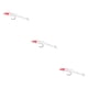 thumbnail image 1 of Eigraketly Señuelos de Pesca de 6 piezas, accesorios de pesca exquisitos, cebo de simulación profesional, herramientas de anzuelo, accesorio para Type1 NO1 Eigraketly CBP028656, 1 of 6