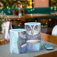 thumbnail image 6 of Elflon Cup Coffee Flameless Candles&nbsp;LED Lights Battery Operated Candles with Remote and Timers Flicker Lights Votive Set of 2, 6 of 7