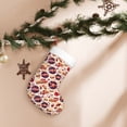 thumbnail image 7 of Haiem rock music Skull record Pattern Christmas Stockings, Personalized 18 Inches Knit Christmas Stockings Xmas Hanging Stockings for Family Christmas Decorations, 7 of 7