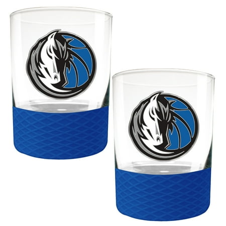 

Dallas Mavericks 2-Pack 14oz. Rocks Glass Set with Silcone Grip