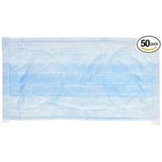 Pack 50- Earloop Medical Surgical 3 Layer Carbon Filter Face Mask- assorted color