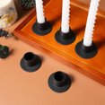 thumbnail image 4 of unbranded 8Ud Velas Para De Metal Negro Resistente Con Estilo Rústico Y Base Estable, 4 of 8