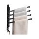 thumbnail image 1 of Toalleros giratorios con ganchos, 4 barras, brazos plegables, colgador de toallas de baño, soporte d Tomshoo Tipo 3, 1 of 7