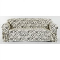 Classic Slipcovers  Toile Print Loveseat Slipcover