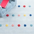thumbnail image 6 of SAFAVIEH Kids Polka Dots Stripes Area Rug, Grey, 5' x 8', 6 of 7