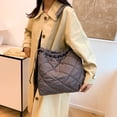 thumbnail image 3 of Bolso Bolsillo para Mujeres Algodón Correa Ajustable Hinchado, 3 of 9